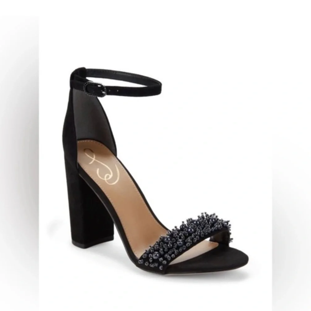 Sam Edelman Yaro Perla black heels